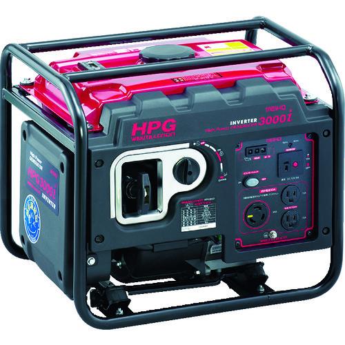 (送料別途)(直送品)MEIHO エンジン発電機 HPG-3000I HPG3000I
