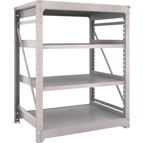 (送料別途)(直送品)TRUSCO スチールラック M10型重量棚 1200X900XH1500 4...