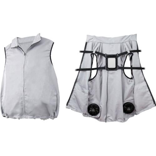 サンコー 極冷プレート+強風ファンで圧倒的に冷える「冷蔵服2」 TKCV23SGY