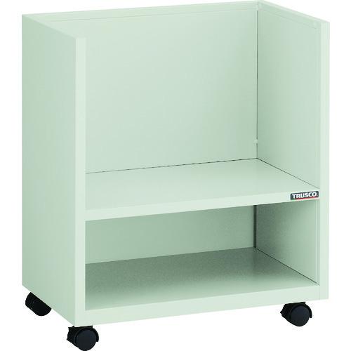 (送料別途)(直送品)TRUSCO 収納ケース キャスター付 オープン式(ファイル別売) BS2A-...