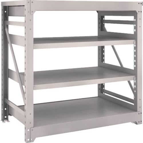 (送料別途)(直送品)TRUSCO スチールラック M10型重量棚 1200X760XH1200 4...