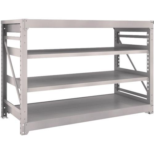 (送料別途)(直送品)TRUSCO スチールラック M10型重量棚 1800X760XH1200 4...