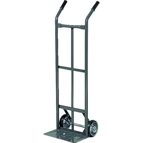 (送料別途)(直送品)TRUSCO スチールパイプ製二輪車 均等荷重120kg H1160 すくい板...