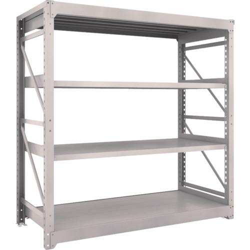 (送料別途)(直送品)TRUSCO スチールラック M10型重量棚 1800X760XH1800 4...