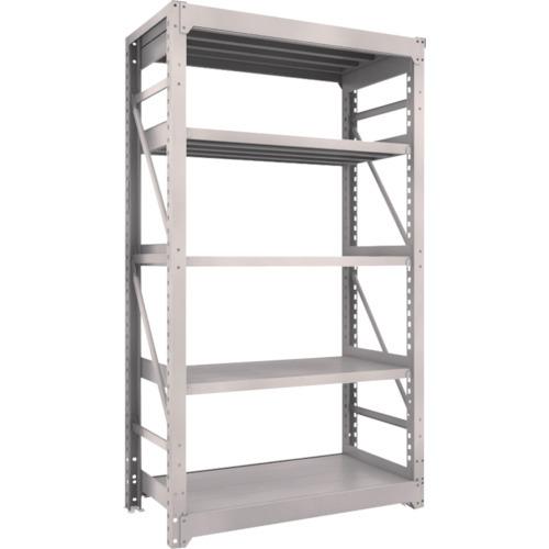 (送料別途)(直送品)TRUSCO スチールラック M10型重量棚 1200X620XH2100 5...