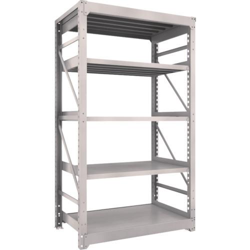 (送料別途)(直送品)TRUSCO スチールラック M10型重量棚 1200X760XH2100 5...