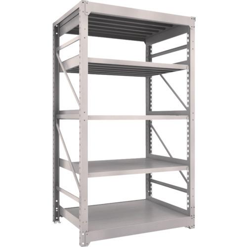 (送料別途)(直送品)TRUSCO スチールラック M10型重量棚 1200X900XH2100 5...