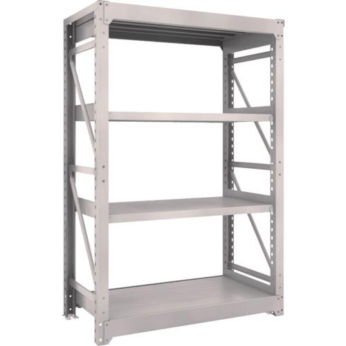 (送料別途)(直送品)TRUSCO スチールラック M10型重量棚 1200X620XH1800 4...