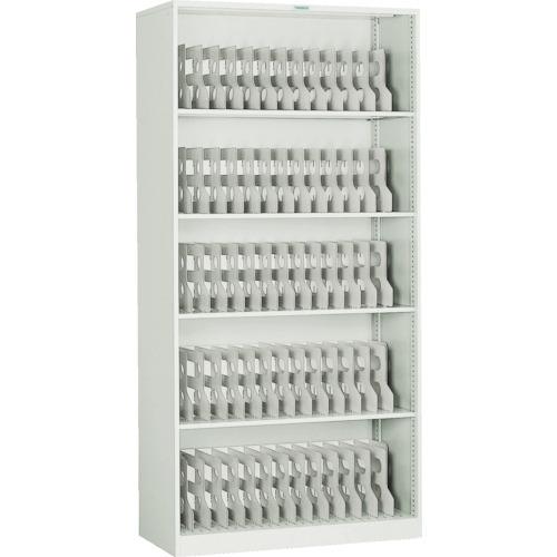 (送料別途)(直送品)TRUSCO フォルダーラック 880X400XH1760 棚板4枚付 ネオグ...