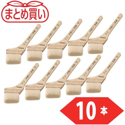 TRUSCO まとめ買い高級ニス刷毛 30号 70mm幅 10本入り TPB-423-10P