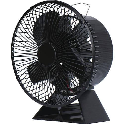 サンコー 熱の力で回転!ストーブ用ファン「熱風サーキュレーター ガード付き」 STBFANHBK