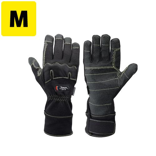 シモン 耐切創耐突刺し保護手袋 アラミド繊維手袋 KG-210 Mサイズ シモン KG210-M