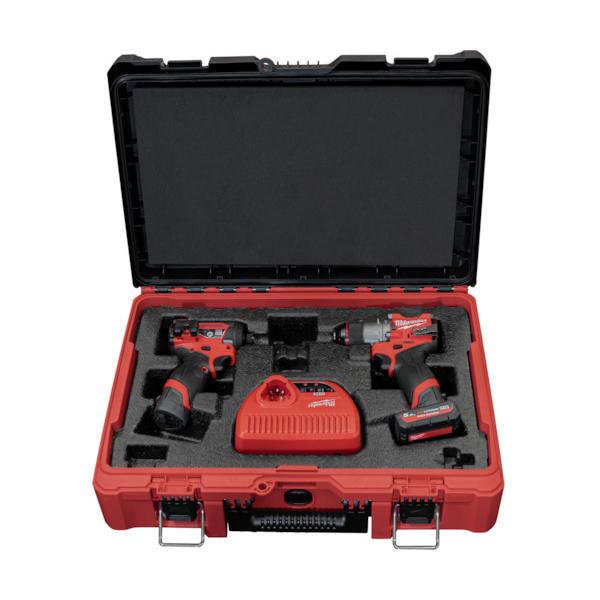 ミルウォーキー M12 FUEL パワーパック 振動ドリル インパクトドライバー M12 FPP2A...