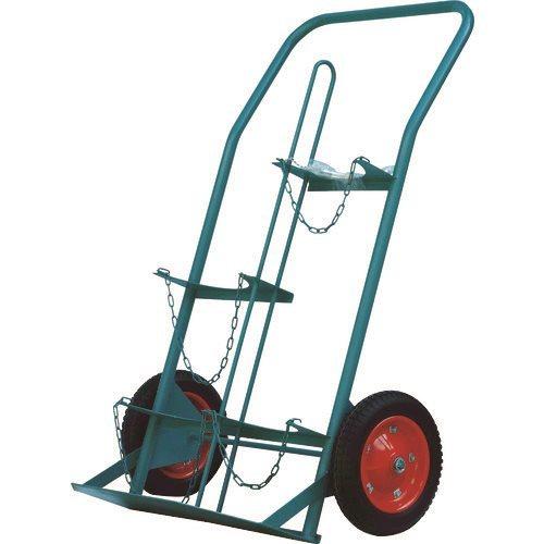 (運賃見積り)(直送品)KS ボンベ運搬車 酸素7000L容器、プロパン20kg容器用 KS-O-L...