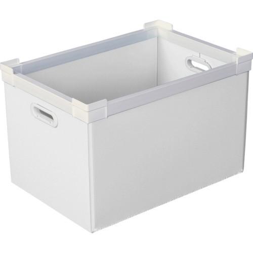 (運賃見積り)(直送品)KUNIMORI プラダン NSコンテナ 50L(SWコーナー)ホワイト 7...