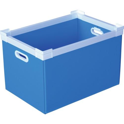 (運賃見積り)(直送品)KUNIMORI プラダン NSコンテナ 50L(SWコーナー)ライトブルー...