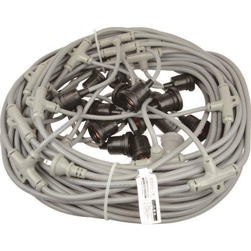 HASEGAWA 分岐ケーブル ESTシリーズ 50m 防水ソケット×18 EST1-50M-18L