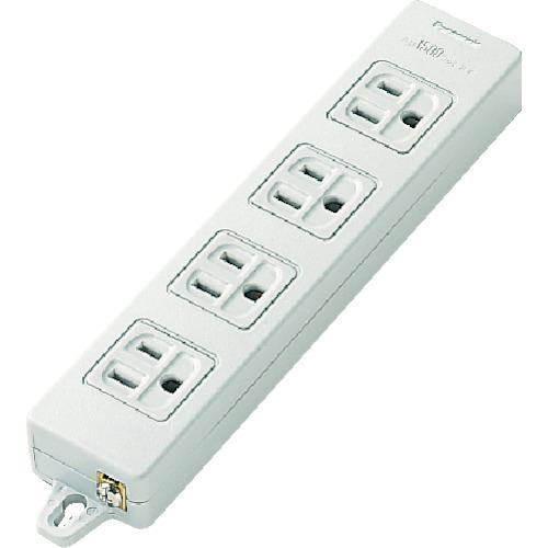 Panasonic OAタップ 接地15A形 4個口 コードなし グレー WCH2304HP