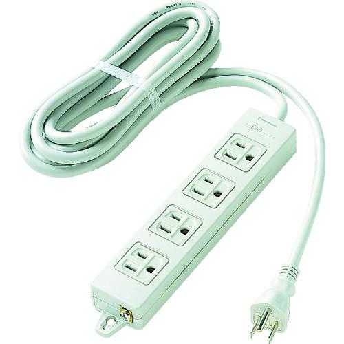 Panasonic OAタップ 接地15A形 4コ口 1mコード付 WCH2314HP