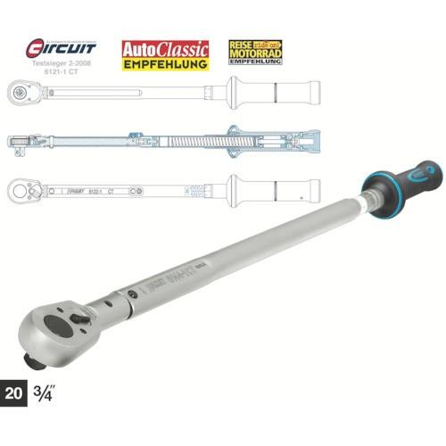 (送料別途)(直送品)HAZET 高精度プリセット型トルクレンチ 差込角19.0mm 6144-1C...