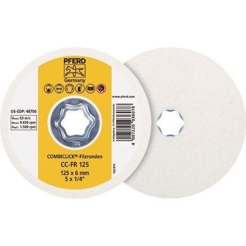 PFERD ディスクペーパー コンビクリックフェルトディスク 5個 948224