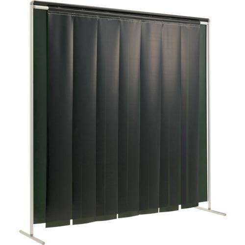 (送料別途)(直送品)吉野 クグレール 遮光用衝立のれん型2×2 キャスター無しダークグリーン YS...
