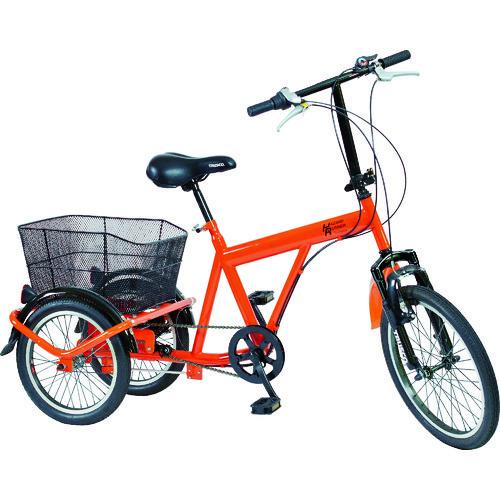 (運賃見積り)(直送品)TRUSCO 災害時用ノーパンク三輪自転車 ハザードランナートライ THR5...