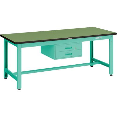 (直送品)TRUSCO GWS型作業台 1800X900XH740 2段引出付 GWS-1890F2