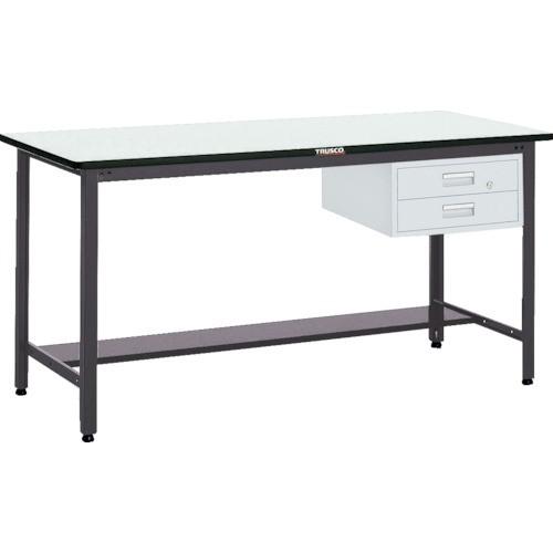 (直送品)TRUSCO HAEWS型立作業台 900X600XH885 2段引出付 HAEWS-09...