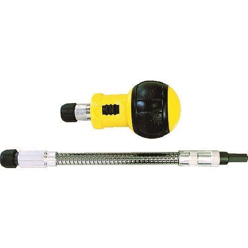 サンフラッグ フレキビット付ラチェットドライバー 193-FB