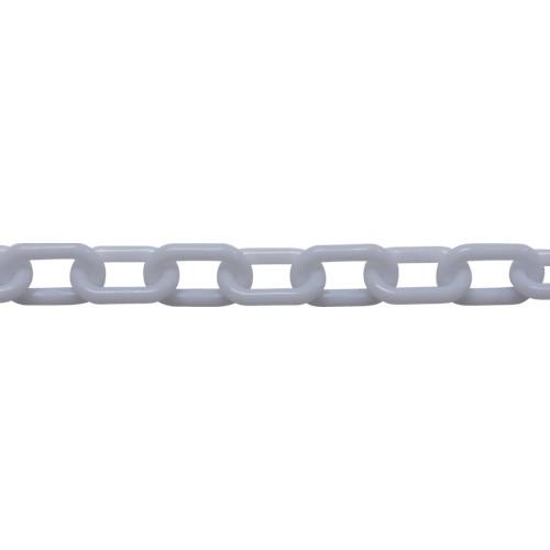 ニッサチェイン プラスチックチェイン 白 4mmX30M PW40 WHITE