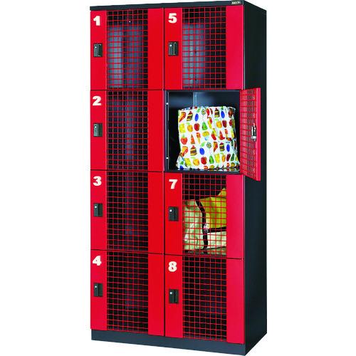 (送料別途)(直送品)光葉 ワイヤーメッシュロッカー WMTH2-4