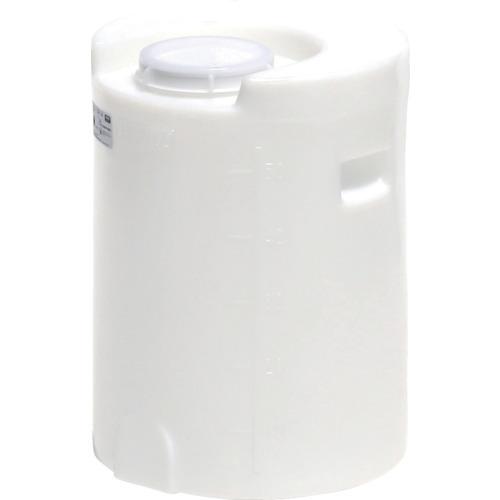 (送料別途)(直送品)スイコー MDドラム(蓋付)密閉円筒型50L MD-50H