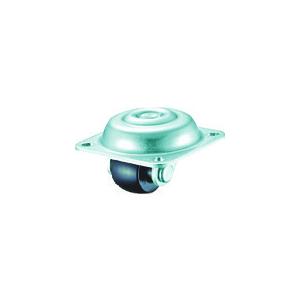 ユーエイ プレート式 自在 低床キャスター 強化ナイロン 車輪径32mm Hタイプ HGL型 取付寸法55×55(53×53) HGL-32GNB