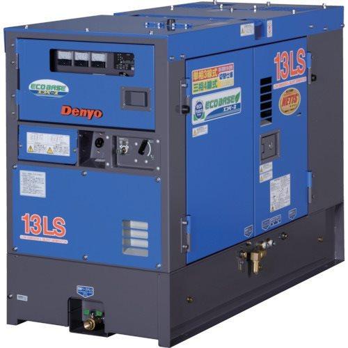 (送料別途)(直送品)デンヨー 防音型ディーゼルエンジン発電機(エコベース) DCA-13LSYE