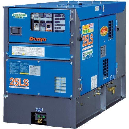 (送料別途)(直送品)デンヨー 防音型ディーゼルエンジン発電機(エコベース) DCA-25LSKE