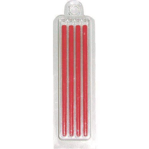 フエキ 建築用ソフトカラー鉛筆ホルダー替芯 赤 (4本入) RSCH8-H