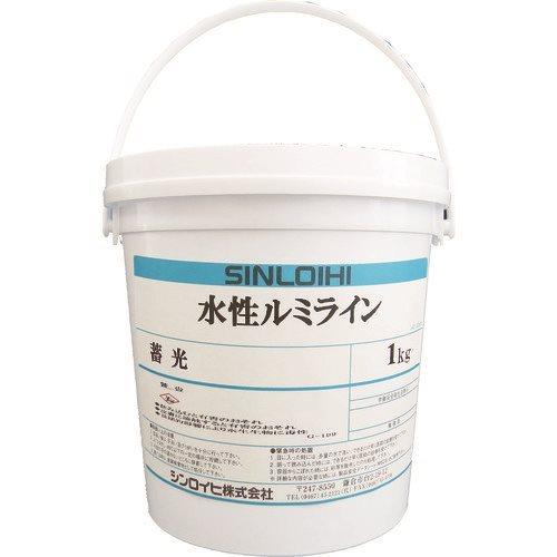 シンロイヒ 路面用塗料 水性ルミライン蓄光 1kg クリーム 2000MR