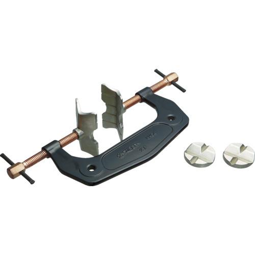 スーパー 溶接用マルチクランプ クランプ範囲:V型アダプタφ13.8〜φ60.5、丸型アダプタ0〜6...