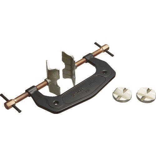 スーパー 溶接用マルチクランプ クランプ範囲:V型アダプタφ42.7〜φ114.3、丸型アダプタ0〜...