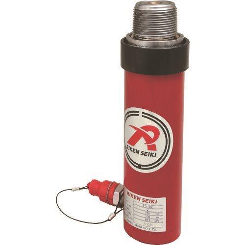 (送料別途)(直送品)RIKEN 単動式油圧シリンダー インチねじ ストローク100mm VCカプラ...