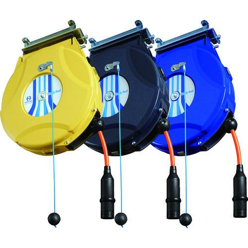 日平 ハンディーエアーリール(ブレーキ付) ホース内径6.4×外径10mm 黒 HAP-210JS-...