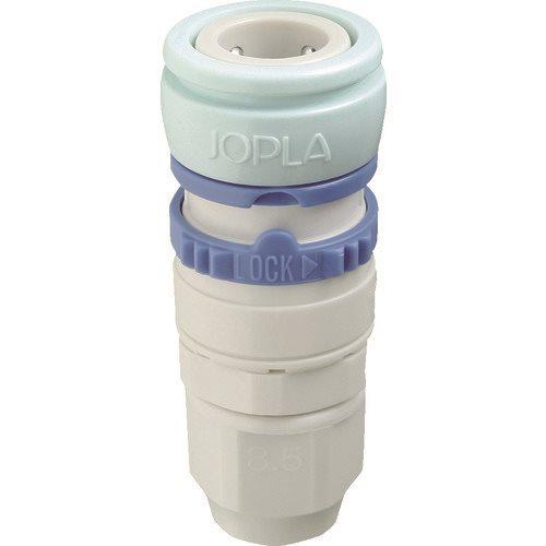 ジョプラックス 樹脂ソケット 適合ホース内径×外径8.5×12.5 ホース取付用 TN-8.5WR