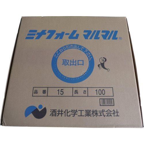 (送料別途)(直送品)ミナ 弾性シーラントバックアップ材 ミナフォームマルマル #15 15mmφ×...