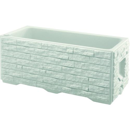 (送料別途)(直送品)リッチェル タウンプランターWS 100型 石積 81161