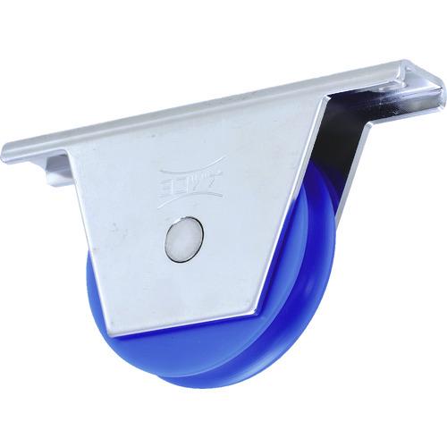 (送料別途)(直送品)ヨコヅナ MC防音重量戸車 スリムタイプ 75mm 丸溝 JKM-0751