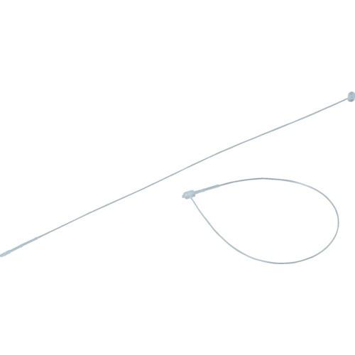 TRUSCO タグ付け用ループ210mm ナチュラル 100本入 TTF-210-NR