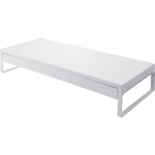 リヒト 机上台(幅590mm・引出し付) 白 A7338-0