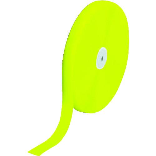 TRUSCO マジックテープ 縫製用A側 25mm×25m 蛍光イエロー TMAH-2525-LY