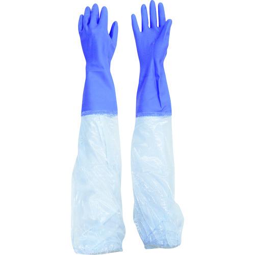 ビニスター 腕カバー付手袋 500ソフト M 505-M